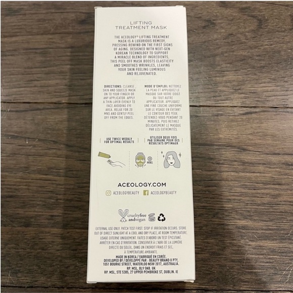 NIB Aceology Lifting Treatment Mask - Picture 3 of 3